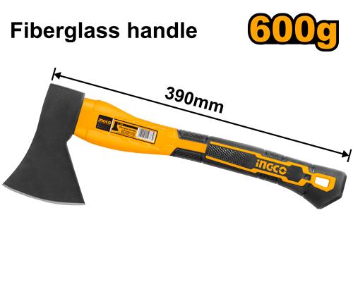 🔥 Hache 600 g – Tête Forgée | INGCO HAXS206001