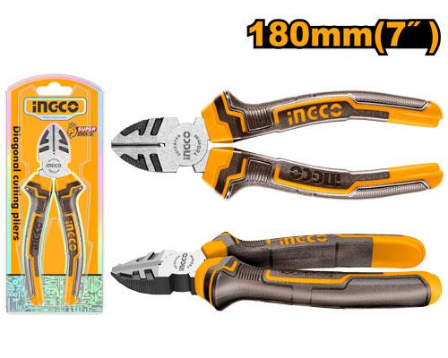 🔥 Pince 7" / 180 mm – Finition Antirouille | INGCO HDCP08188