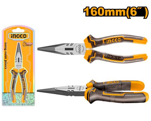 🔥 Pince 6" / 160 mm – Finition Antirouille | INGCO HLNP08168