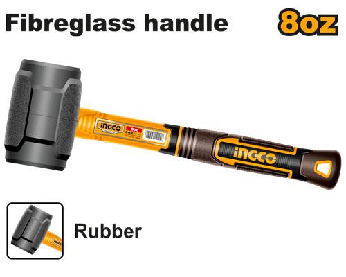 🔥 Maillet en Caoutchouc 220 g (8 oz) – INGCO HRUH8808