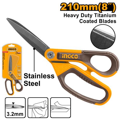 ✂️ Ciseaux Professionnels 8" / 210 mm – INGCO HSCRS812108