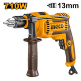 🔥 Perceuse à Percussion Électrique 710W | INGCO ID7118