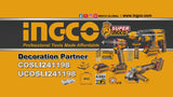 Pack De 3 Machines Ingco Marteau Visseuse Meuleuse 2Bat 4Ah [COSLI241198]
