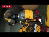 🔥 Pack Combo INGCO 20V – Boulonneuse Brushless 405 Nm + Lampe de Travail + Douilles | INGCO COSLI23056