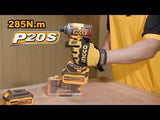 🔥 Pack Combo INGCO 20V – Perceuse à Percussion Brushless 76 Nm + Visseuse à Chocs 285 Nm + Souffleur | INGCO COSLI250182