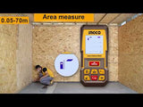 Kit Perceuse à Percussion 76Nm Haute Performance + Niveau Laser + Meter Laser 70m – Set Professionnel 3 Pièces [COSLI250511]