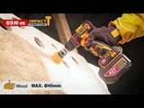 Perceuse À Percussion Sans Fil Compact Brushless 69N.M 42V [CIDLI426981]
