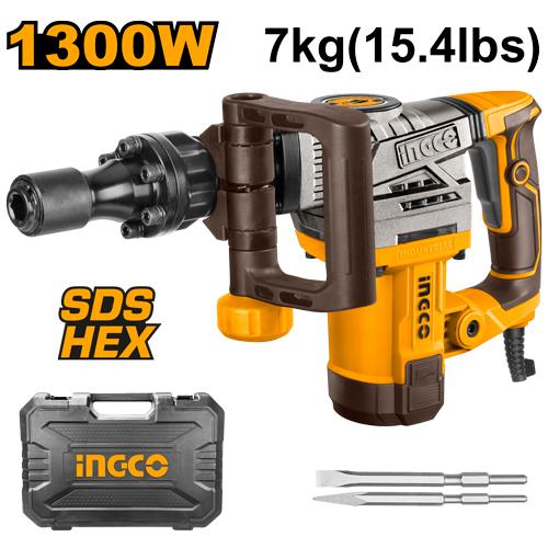 🔥 Marteau Démolisseur 1300W – 20J | INGCO PDB130018