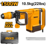 🔥 Marteau Démolisseur SDS Max 1500W – 6-25J | INGCO PDB15006