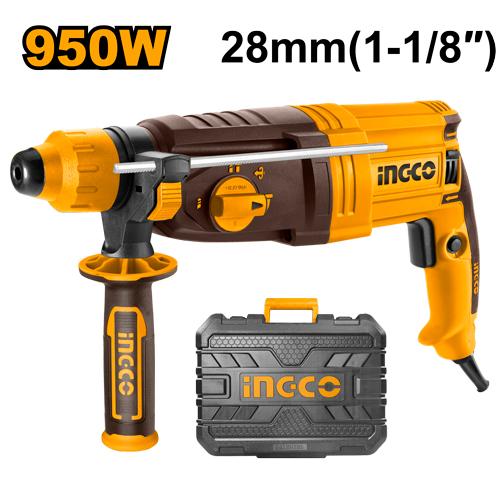 🔥Marteau Perforateur SDS Plus 950W – 2.5J | INGCO RGH9528