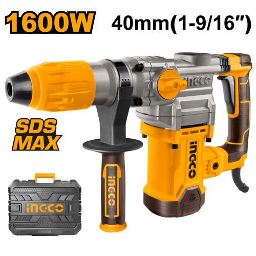 🔥 Marteau Perforateur SDS Max 1600W – 10J | INGCO RH1600388